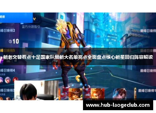 新老交替看点十足国家队最新大名单亮点全面盘点核心新星回归阵容解读 新老交替看点十足国家队最新大名单亮点全面盘点核心新星回归阵容解读